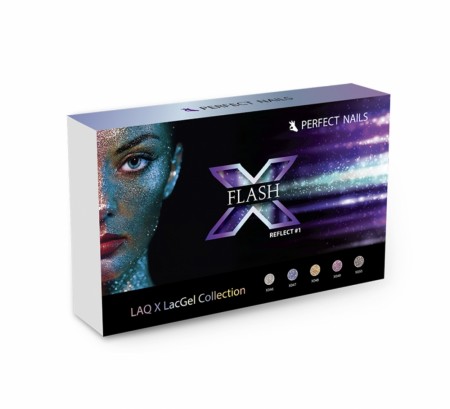 Perfect Nails LACGEL LAQ X - FLASH REFLECT #1 GEL POLISH COLLECTION