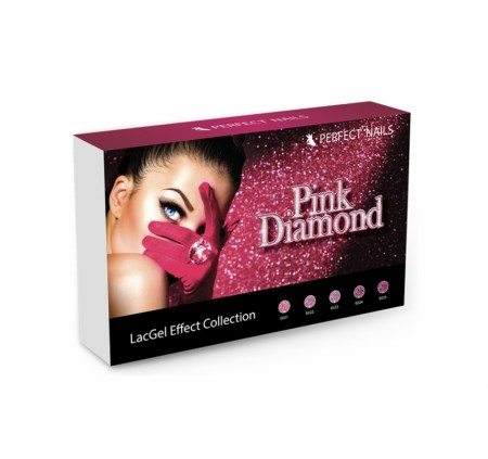 Perfect Nails LACGEL EFFECT - PINK DIAMOND GEL POLISH COLLECTION