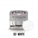 Mystic Nails 3D Plasticine Gel - 02 - White - 3,5g thumbnail