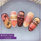 Perfect Nails NAIL STICKER BEACH - GOLD/WHITE thumbnail