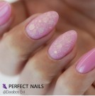 NEW!!PERFECT NAILS COLOR RUBBER BASE GEL - ROSE 4ML thumbnail