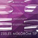 Perfect Nails FULL COVERAGE GEL ARTIFICIAL NAIL TIP - SQUARE MEDIUM thumbnail