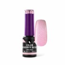 NEW!! PERFECT NAILS COLOR RUBBER BASE GEL - GLITTER ROSE 4ML thumbnail