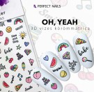 Perfect Nails NAIL STICKER - 3D OH, YEAH thumbnail