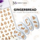 Perfect Nails NAIL STICKER - GINGERBREAD thumbnail