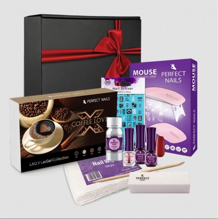 Perfect Nails  Christmas Gift with Gel Polish Starter Kit - Medium