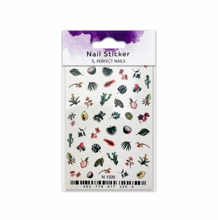 Perfect Nails NAIL STICKER - TROPICAL GARDEN