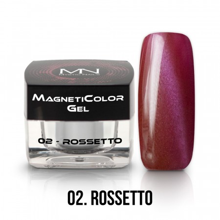 Mystic Nails MagnetiColor Gel - 02 - Rossetto - 4g