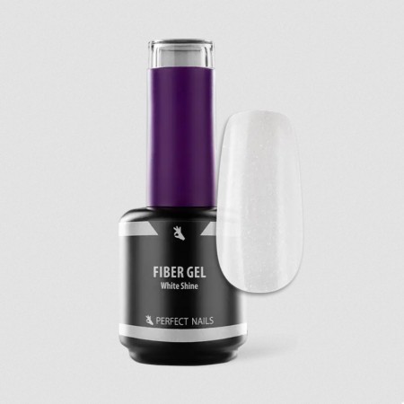 Perfect Nails Fiber Gel Vitamin - 15ml - White Shine