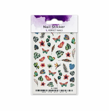 Perfect nails NAIL STICKER - RAINFOREST