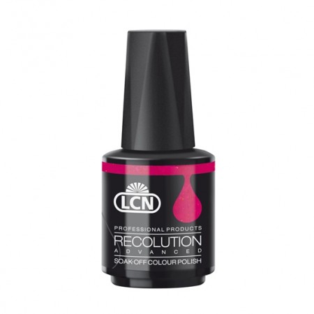 LCN Recolution Advanced Soak-off Colour Polish Sparkling Neon Pink 10 ml