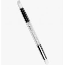 Silicon, double head brush