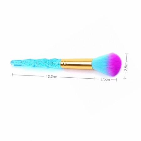 Blue - Purple dust brush