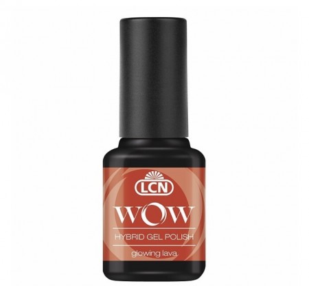 LCN WOW HYBRID GEL POLISH GLOWING LAVA 8 ml