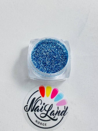 Light blue glitter