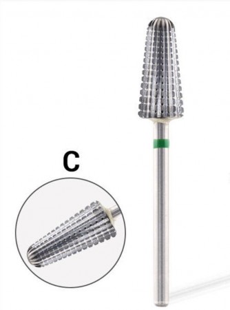 Two Way Volcano Nail Drill Bit: C (Coarse)