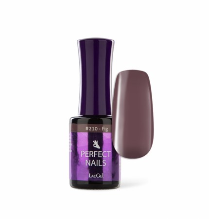 Perfect Nails LACGEL #210 GEL POLISH 8ML - FIG - CREAMY