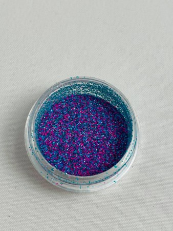 Blue - purple glitter