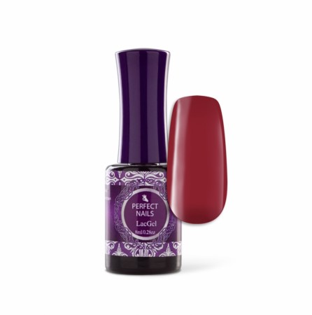 PERFECT NAILS LACGEL #012 GEL POLISH 8ML - PLUM