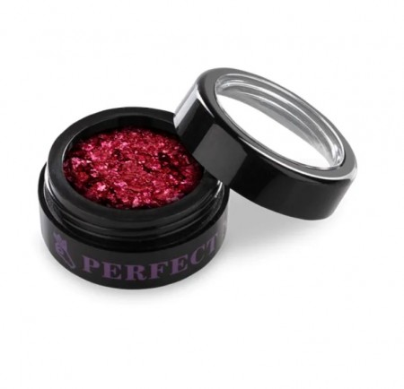 Perfect Nails Metal Chrome Flakes - Red
