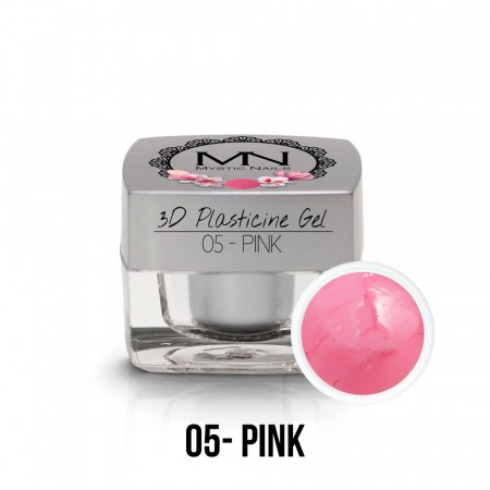 Mystic Nails 3D Plasticine Gel - 05 - Pink -3,5g