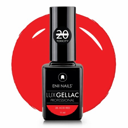 LUX GEL LAC 28. - Acid- Red  - 11 M